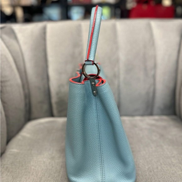 Louis Vuitton Light Blue Satchel - Picture 4 of 15